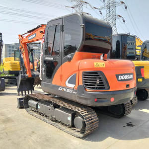 Miniexcavadora de segunda mano Doosan original de alta adaptabilidad 6ton dx60 EPA certificado CE excavadora de segunda mano - Product Image 4