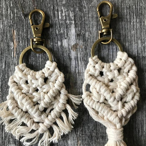 Macrame Keychains Handmade Happiness - Product Image 1
