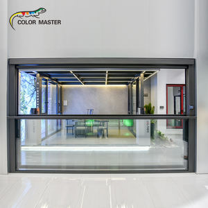 그래픽 디자인의 전기 자동 수직 양방향 알루미늄 합금 루버 리프팅 창 - Product Image 3