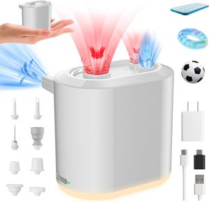 Pompa Udara Mini Tanpa Kabel Portabel Ukuran Tangan Terbaik, Dapat Diisi Ulang dengan USB untuk Kasur Tiup, Mainan Kolam Renang, Balon di Luar Ruangan - Product Image 3