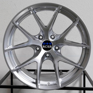 RCSR Nuevas Llantas Grises Pulimentadas de 24 Pulgadas 5x114.3, 5x112, 5x115, 5x127, Llantas Forjadas de 1 Pieza para Mercedes GLE GLS <span class=keywords><strong>Audi</strong></span> Q8 A4 Vskf - Product Image 6