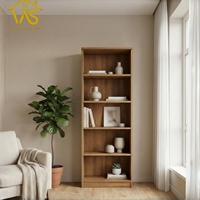 Estantería Moderna de Madera Multifuncional con Compartimentos Ocultos, Mueble de Salón Diseñado para la Seguridad del Dormitorio