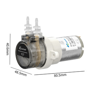 Bomba Peristáltica Mini de CC con Escobillas Kamoer Serie KEF 12V/24V, Caudal de 12/45/85 ml/min para Laboratorio, Acuario, Circulación DIY - Product Image 2