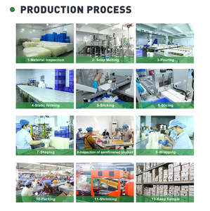 Barra de jabón de masaje exfoliante profunda con protuberancias naturales para pulir el cuerpo y la cara Elimina las células muertas de la piel y destapa los poros - Product Image 6