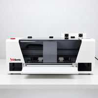 Imprimante DTF Commerciale InkSonic A3 avec Ordinateur Portable H13 14 pouces, Machine d'Impression de T-shirts avec Tête F1080 Nouvelle XP600 pour Débutants