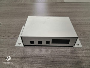 Boîte de rangement en aluminium fraisage, 5 axes, puces en aluminium usinée, design <span class=keywords><strong>carré</strong></span> d'ingénierie, boîtier pour ordinateur - Product Image 6