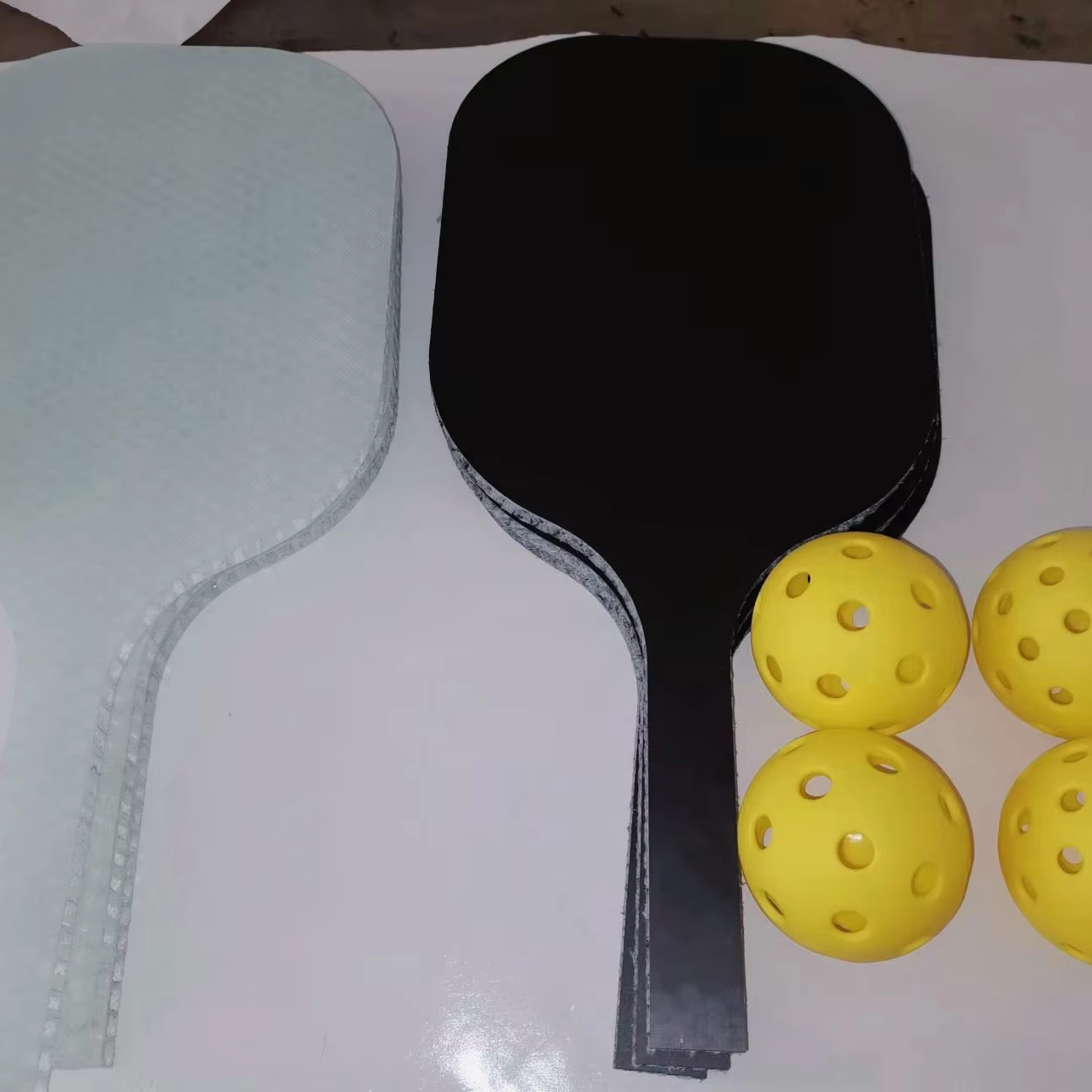 Super Lightweight High Quality Professional Customized Carbon Fiber Accessories for Pickleball Paddle 10mm 12mm 14mm