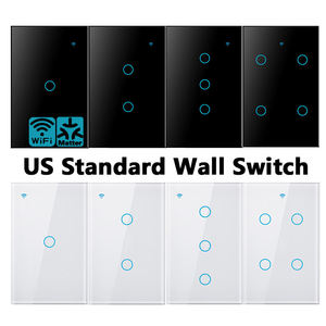 MT-SW-US Matter Smart Touch WiFi Light <b>Switch</b> Alexa Voice Control <b>Remote</b> Control <b>Switch</b> HomeKit SmartThings Homeassistant - Product Image 1