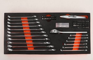 408-Piece Car Repairing <strong>Mechanical</strong> Hand <strong>Tool</strong> <strong>Set</strong> 1/2 3/8 1/4 72T Socket Wrench <strong>Tool</strong> Kit in Iron Metal Box OEM Customizable - Product Image 4