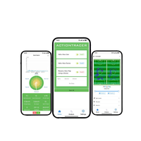 Traceur GPS SHAREWELL Pro Football pour l'entraînement avec analyse de la vitesse, cartographie des zones de chaleur, révision de la trajectoire, en plastique durable