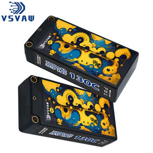 Batería Lipo VSVAW 2S 7.4V 7000mAh 130C/260C con Conector T/XT60 de 5mm para Coche de Control Remoto, Modo Coche de Escalada, Batería RC - Product Image 1