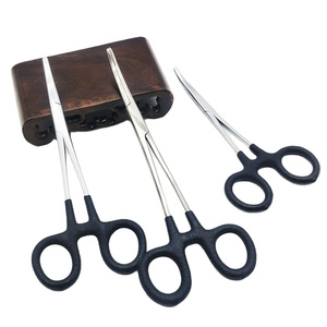 Pinze da pesca in acciaio inossidabile a naso piegato pinze a strascico Multi gancio per attrezzatura da pesca strumenti a mascella diritta pinza da pesca - Product Image 1