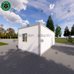 Edificio de oficinas modular expandible con grandes ventanas de piso a techo para recepción comercial y espacio para reuniones de personal. - Product Image 6