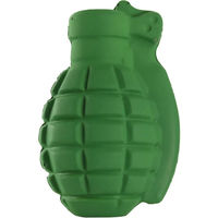 Jouets anti-stress Grenade personnalisés, en mousse PU souple à remontée lente, jouet sensoriel, cadeau d'entreprise, logo imprimé, vente en gros
