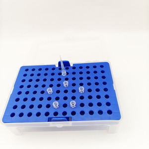 Caja para Puntas de Pipeta de Plástico, Contenedor de Polipropileno de 96 Pocillos para Pipeta de 10ul - Product Image 4