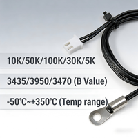 Capteur de température thermistance NTC à anneau 10K 3435k pour détection de température BMS de batterie au lithium