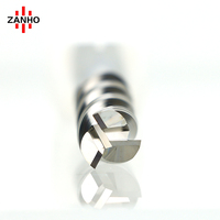 ZANHO 4mm 6mm 8mm 10mm 12mm 3 cannelures en carbure de tungstène fraise en bout personnalisée CNC fraise en métal pour aluminium ODM OEM