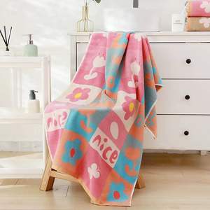 Toalla Jacquard Personalizable 100% Algodón, Toalla Suave y Absorbente de Primera Calidad para Playa, Baño y Rostro, Juego de Toallas - Product Image 1