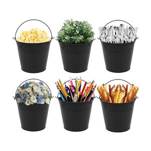 Özel Logo ile galvanizli <span class=keywords><strong>Metal</strong></span> teneke buz kovası - Product Image 5