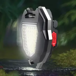 Grosir Mini COB Gantungan Kunci Cahaya Senter Matahari Kecil Isi Ulang 800 Lumen Senter Saku Pemantik Portabel Senter Led