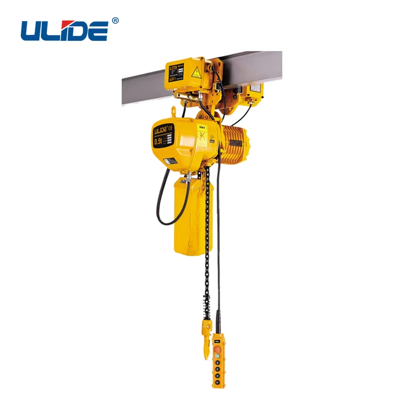 ULIDE 1.5 طن 2 طن 3 طن 5 طن رافعات كهربائية مع محرك 380 فولت 50 هرتز 3 طن محمولة لاسلكية التحكم عن بعد رافعة سلسلة كهربائية