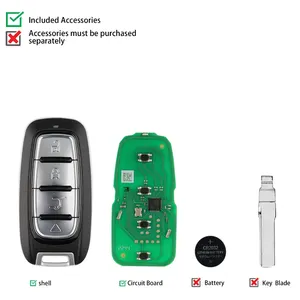 XHORSE XSCH01EN Venta al por Mayor de Fábrica Llave Remota Universal Inteligente para Vehículo Estilo KE.<span class=keywords><strong>LSL</strong></span> XM38 - Product Image 5