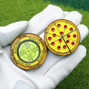 ขายส่งชิปโป๊กเกอร์แม่เหล็กแบบกำหนดเองได้ อุปกรณ์กอล์ฟอื่นๆ ที่ใช้สำหรับการตั้งแนวพัตเตอร์ เครื่องมือช่วยจัดแนวพัตเตอร์ ตัวทำเครื่องหมายลูกกอล์ฟ ระดับน้ำแบบฟองอากาศ - Product Image 3