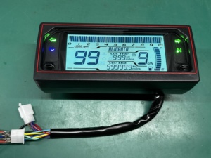 Compteur de vitesse numérique moto rétroéclairé LED tableau de bord écran d'affichage pour <span class=keywords><strong>Honda</strong></span> CB125T CB 125T 125T - Product Image 6
