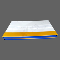 Planches de patinoire synthétique en UHMWPE PE à entretien facile, service de découpe, résistantes aux UV, personnalisables, système de patinoire extérieure