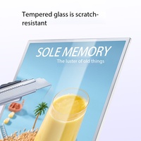 Boîte à lumière LED personnalisée et écran d'affichage numérique pour la publicité en vitrine et la promotion des commerces de détail