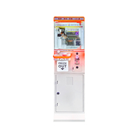 Mini machine à griffes d'arcade pour enfants, jouet en peluche, machine à griffes, accepteur de billets, boîte à prix, mini grue
