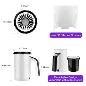 เครื่องล้างเท้าสัตว์เลี้ยงแบบพกพาไร้สายไฟฟ้าอัตโนมัติ กำลังไฟสูง รุ่นขายดี - Product Image 6