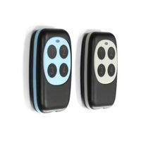Clé de porte de garage clone télécommandée à 4 canaux 280-868MHz avec code d'apprentissage de fonction automatique en plastique ABS tension 12V