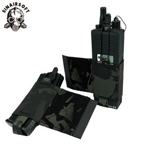 Pochette triple pour chargeur V2 Quick Draw avec élastique latéral, panneau avant à rabat et crochet pour étiquette, en nylon et polyester durables - Product Image 4