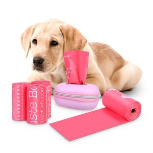 Bolsas extra gruesas y resistentes a prueba de fugas para excrementos de perro, ecológicas, biodegradables, de plástico PET compostable en rollo para uso en basura y harina. - Product Image 2