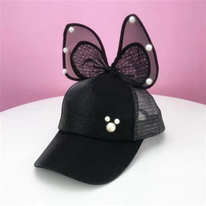 <span class=keywords><strong>Gorra</strong></span> de Béisbol de 6 Paneles de Algodón/Poliéster con Letras Personalizadas y Pedrería para Bebés, Niños y Niñas, Diseño Nuevo y Popular - Product Image 2