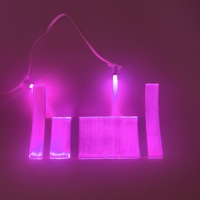 Medical Device Fiber Optic Backlight Panel, EL Cold Light Sheet for Instrument Buttons & Aircraft Keyboard Illumination
