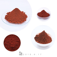 Oxyde de fer couleur rouge asphalte terrazzo avec fer pigment rouge couleur ciment carrelage avec entreprise standard fer poudre rouge