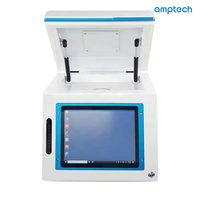 Amptech X3 Portable XRF Analyzer Detektor Proporsional Gas Mesin Pengujian Logam Mulia dengan Layar Sentuh 11,6 inci