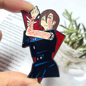 ผู้ผลิตเข็มกลัดโลหะเคลือบแข็งลายการ์ตูนอนิเมะน่ารัก ออกแบบโลโก้เองได้ตามต้องการ - Product Image 3