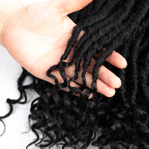 Pelo <span class=keywords><strong>de</strong></span> ganchillo 1b/27, cabello Real Fuax <span class=keywords><strong>de</strong></span> 14 y 12 pulgadas, ondulado, precio <span class=keywords><strong>de</strong></span> fábrica, natural, 20 diosa recta, pérdida <span class=keywords><strong>de</strong></span> imitación, 18 pulgadas - Product Image 6