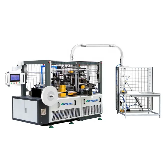 Otomatik kağıt bardak yapma makinesi üretimi için kağıt bardaklar bardak yapma makinesi İtalya