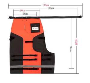 Pantalones de Protección Contra Motosierras Logger, 8 Capas, Certificación UL Clase 1, Delantal Resistente a Cortes, Protector de Piernas para <span class=keywords><strong>Motosierra</strong></span> - Product Image 3