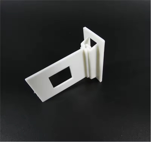 Hookei <b>Plastic</b> White Corrugated Corr-a-clip Shelf Support Clips for Cardboard Paper Shelf - Product Image 4