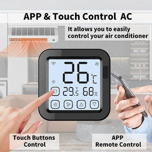 {Nhà Sản Xuất} Tuya Cảm Biến Độ Ẩm Nhiệt Độ Tích Hợp Điều Hòa Không Khí Thông Minh Cảm Biến Độ Ẩm Điều Khiển Từ Xa <span class=keywords><strong>IR</strong></span> Hoạt Động Với Alexa Google - Product Image 2