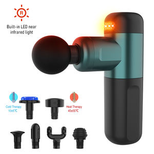 NEU 2600 U/min Bürstenloser Motor Rotlicht therapie <span class=keywords><strong>Mini</strong></span>-<span class=keywords><strong>Massage</strong></span> gerät Pistole-Silent Cordless Deep Tissue Muscle Recovery - Product Image 2