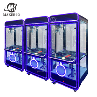Vente en gros parc d'attractions personnalisé Machine de jeu à pièces jouet distributeur automatique arcade griffe grue Machine griffe Machine avec accepteur de billets