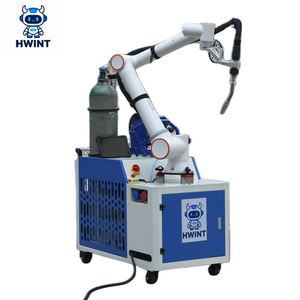 Robot de meulage automatisé HWINT 5 kg de charge utile, 922 mm, bras robotique collaboratif à 6 axes, robot de polissage Cobot - Product Image 2