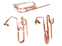 Tuyau de distribution en cuivre de qualité supérieure, collecteur de branche en cuivre résistant à la corrosion pour évaporateur et condenseur de réfrigération HVAC