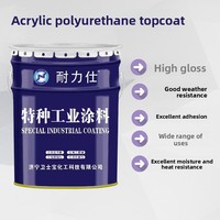 Peinture de finition acrylique polyuréthane pour machines d'ingénierie, personnalisation S04-2, revêtement liquide, peinture mécanique haute performance